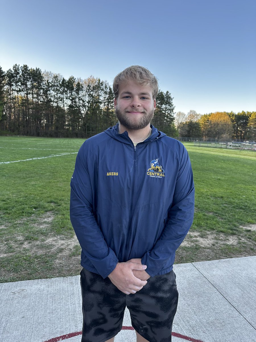 💪🏽⚡️LVC All-Conference⚡️💪🏽
                 Dylan Akers 
     🥉Shot Put - 3rd Place🥉