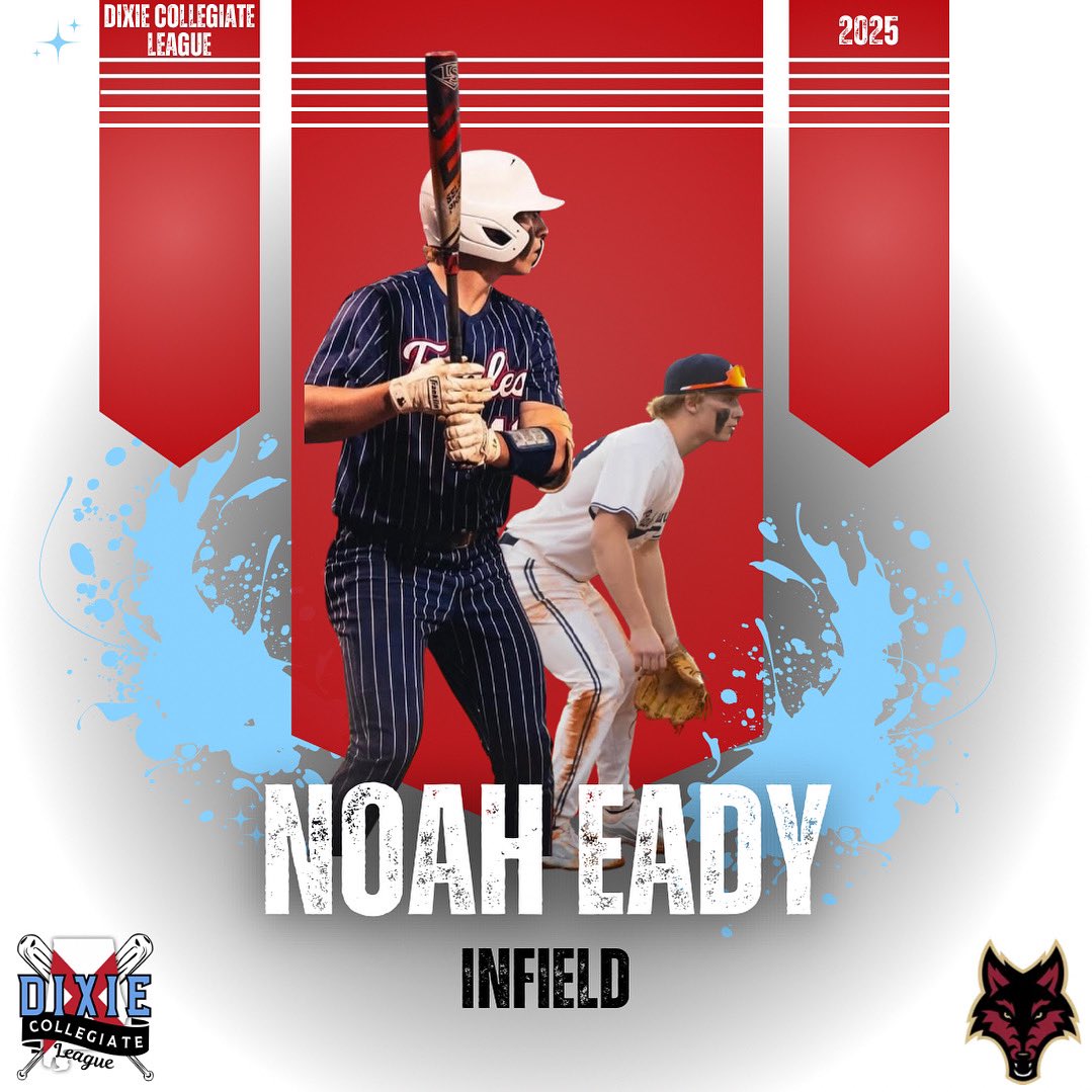 Welcome to the Dixie Collegiate League, Noah Eady (<a href="/eady_noah/">Noah Eady</a>) of <a href="/CoyoteSouthBSB/">CA South Coyote Baseball</a>!