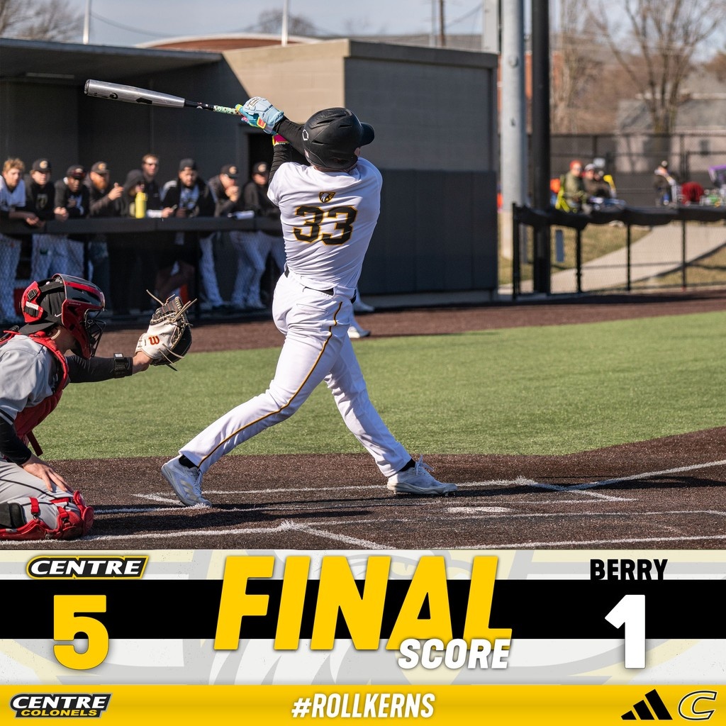 Centre Colonels (@centreathletics) on Twitter photo ⚾️ | BEN PRATHER WALKOFF GRAND SLAM! With the point of the dagger at their throats, <a href="/CentreBaseball/">Centre Baseball</a> scores 5 in the 9th and earns another game in the tournament! We play Millsaps tomorrow afternoon! #RollKerns centrecolonels.com/news/2025/5/9/… ⚾️ | BEN PRATHER WALKOFF GRAND SLAM! With the point of the dagger at their throats, <a href="/CentreBaseball/">Centre Baseball</a> scores 5 in the 9th and earns another game in the tournament! We play Millsaps tomorrow afternoon! #RollKerns centrecolonels.com/news/2025/5/9/…