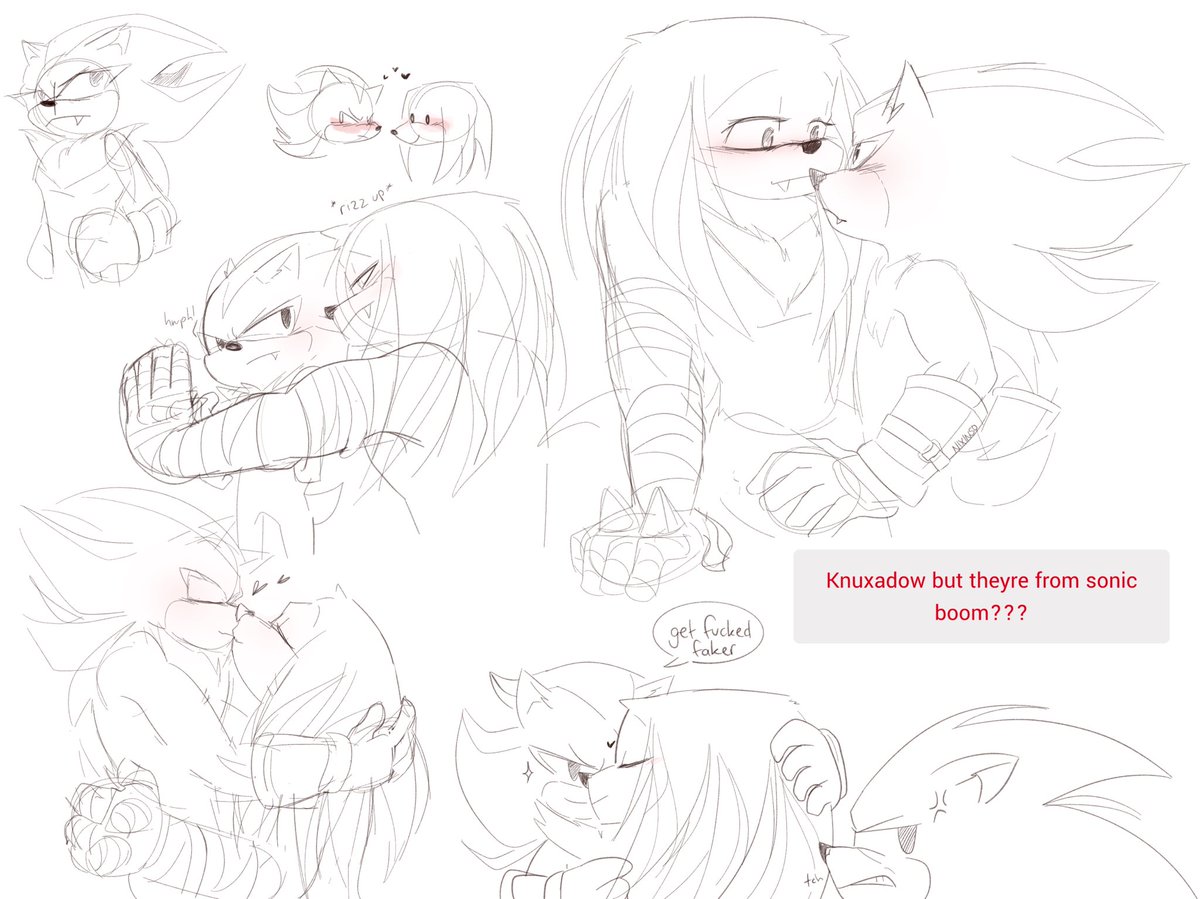 nixinso's tweet image. #knuxadow boom for the strawpage request❤️🖤
