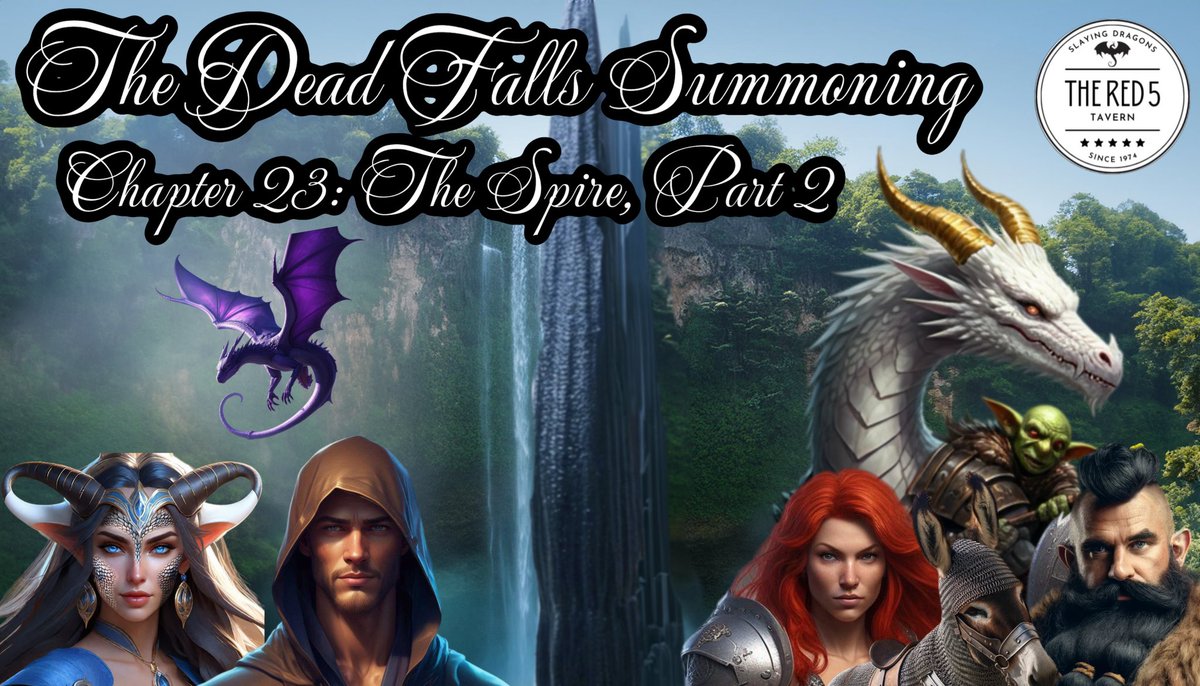 We are 45 min away from our season finale! Join us in our live chat for disfunctional D&amp;D shenanigans - Will the #BBEG be unalived from a cosmic wedgie? Or Gibble’s incessant bell ringing? Will any of us survive? Join us at 9:30edt/6:30pdt link below!
youtube.com/live/ZfvYVuCu8…