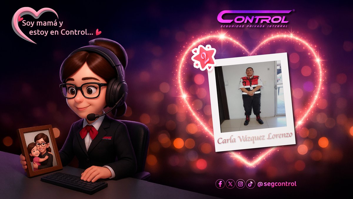 segcontrol's tweet image. 🎉👩‍👧‍👦 ¡Concurso cerrado con éxito! 👏

🌟 ¡Felicidades a nuestras tres ganadoras! 🌟

🥇 Primer lugar: Paymi Rodríguez Cruz
🥈 Segundo lugar: Carla Vázquez Lorenzo
🥉 Tercer lugar: Monserrat Vázquez Vargas

#SoyMamáYEstoyEnControl #YoSoyControl #MujeresQueInspiran #Ganadoras