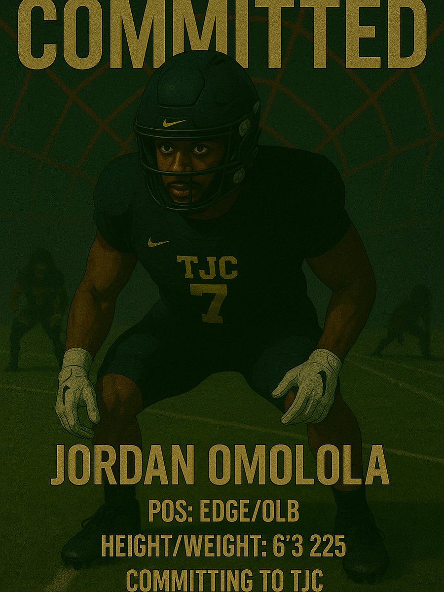 Jordan “5ivestar” Omolola (@_j0rd5n) on Twitter photo Blessed and beyond excited to announce that I’m COMMITTED to TYLER JUNIOR COLLEGE! Ready to work and grow @onotfz53 <a href="/CoachJacobsonTJ/">Coach Tanner Jacobson</a> Blessed and beyond excited to announce that I’m COMMITTED to TYLER JUNIOR COLLEGE! Ready to work and grow @onotfz53 <a href="/CoachJacobsonTJ/">Coach Tanner Jacobson</a>