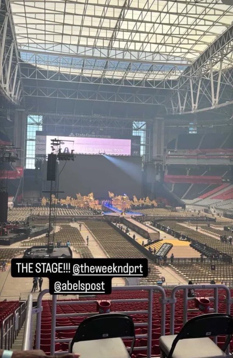 _Elimz__'s tweet photo. AHTD STAGE 🔥🔥 #TheWeeknd #HURRYUPTOMORROW #theweekndtour #AfterHoursTilDawnTour https://t.co/keHV0C3roc