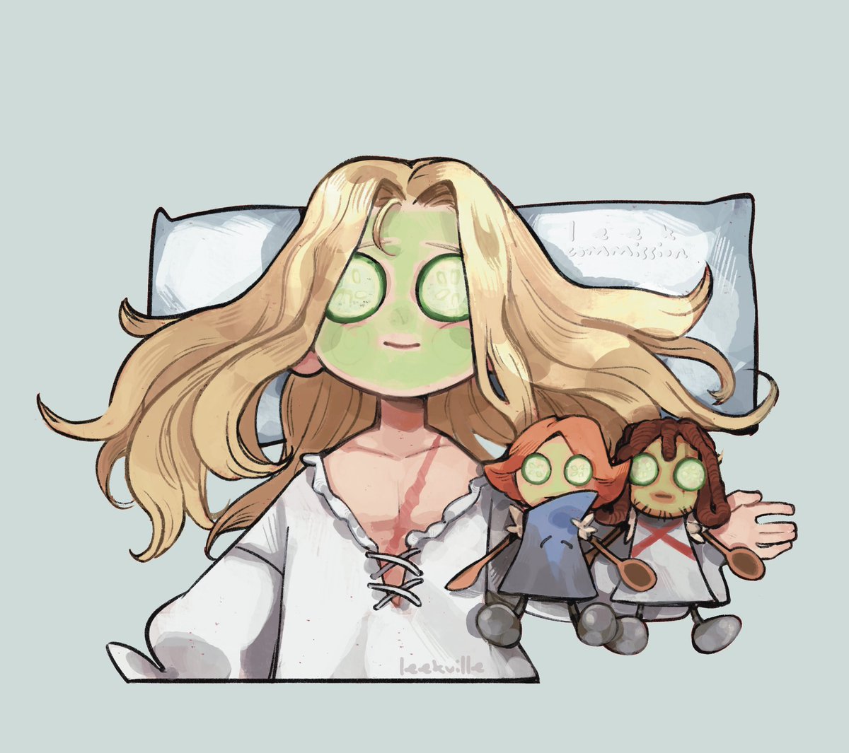 IAMNOTLEEK's tweet image. I leap at any chance to draw Alucard with his little dolls