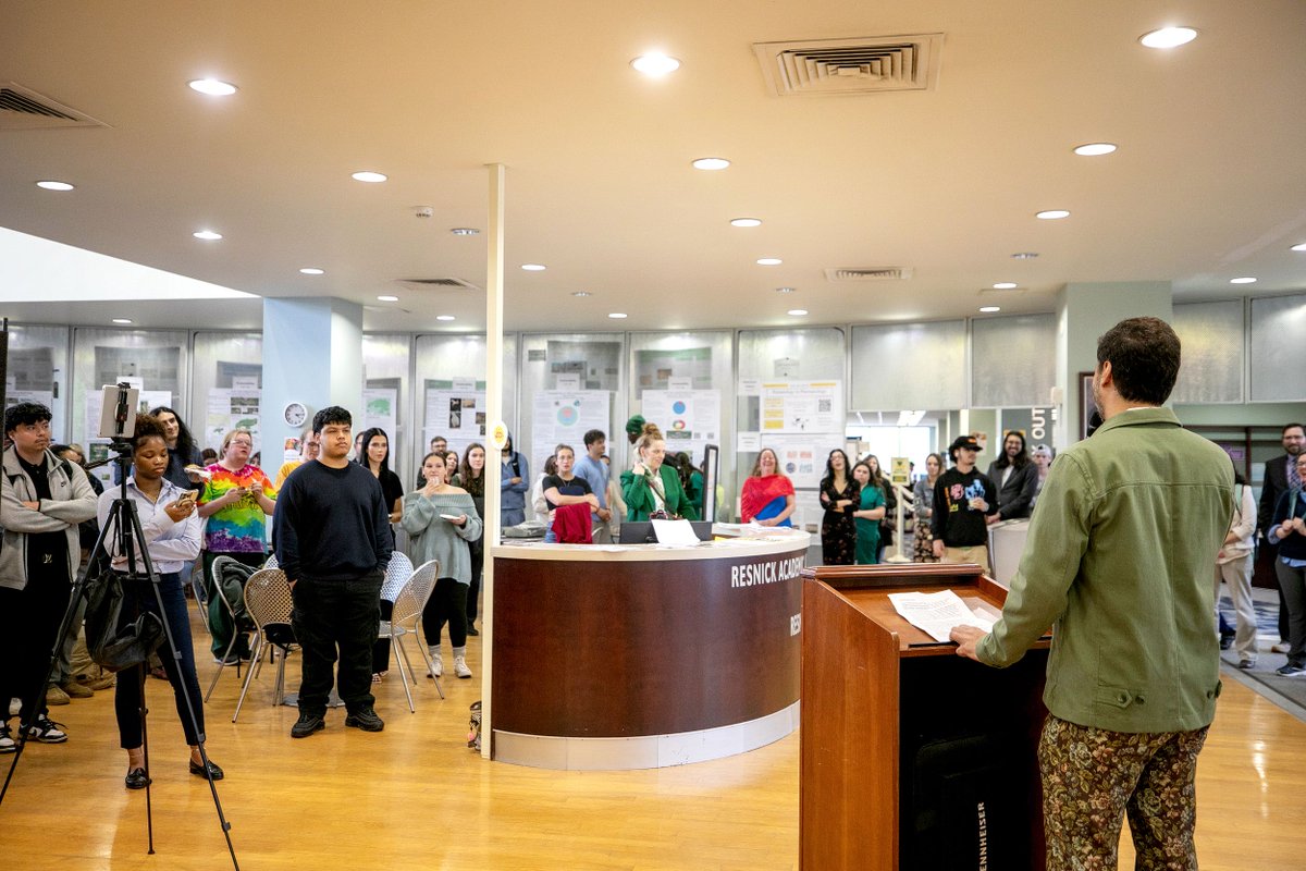 Thank you to award-winning filmmaker and 1992 Delhi alum @ericweinrib for visiting campus this week and inspiring our students with your story!