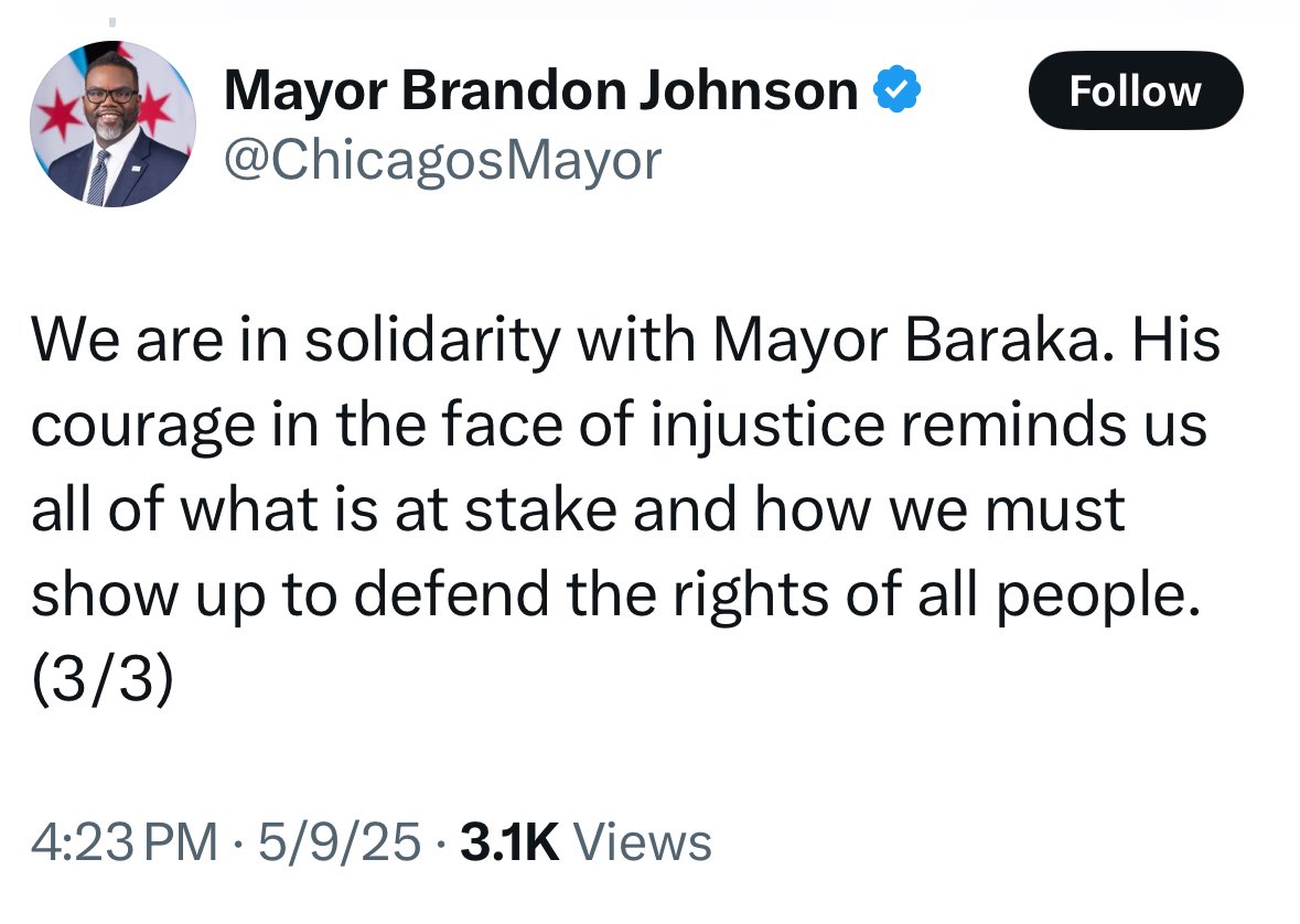 IlliniJen's tweet photo. We stand for accountability, @ChicagosMayor. 

Your chaos, debt, and performative progressive policies do not speak for us.

#YouDontSpeakForUs #Chicago #Brandonomics #WorstMayor #NewarkMayor #Newark
