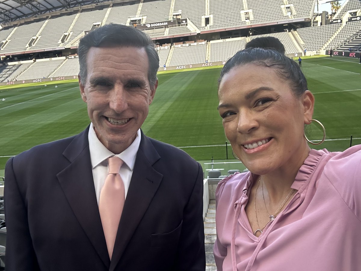 Tracey MilburnBailey (@tracey_mbailey) on Twitter photo Kick off in 1.5hrs and we are ready! <a href="/weareangelcity/">Angel City FC</a> v <a href="/UtahRoyalsFC/">Utah Royals FC</a> here at <a href="/BMOStadium/">BMO Stadium</a>
📌Pregame starts at 7:15pm on <a href="/iHeartRadio/">iHeartRadio</a>
#LAvUTA #NWSL #Volemos #AngelCityFC #iHeartRadio Kick off in 1.5hrs and we are ready! <a href="/weareangelcity/">Angel City FC</a> v <a href="/UtahRoyalsFC/">Utah Royals FC</a> here at <a href="/BMOStadium/">BMO Stadium</a>
📌Pregame starts at 7:15pm on <a href="/iHeartRadio/">iHeartRadio</a>
#LAvUTA #NWSL #Volemos #AngelCityFC #iHeartRadio