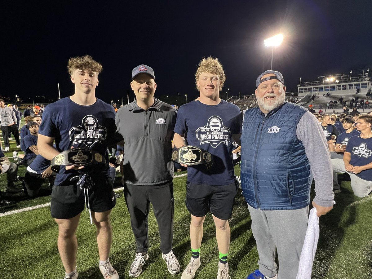 Pennsylvania Football News (@pafootballnews) on Twitter photo Wow! What a group for the <a href="/AFL_YorkPA/">AFL York PA</a> MEGA PRACTICE! <a href="/RussellStoner24/">Russell Stoner</a> congrats to camp mvps <a href="/ColinGurley56/">Colin Gurley</a> and <a href="/Bgilliland24/">Brendan Gilliland</a> Wow! What a group for the <a href="/AFL_YorkPA/">AFL York PA</a> MEGA PRACTICE! <a href="/RussellStoner24/">Russell Stoner</a> congrats to camp mvps <a href="/ColinGurley56/">Colin Gurley</a> and <a href="/Bgilliland24/">Brendan Gilliland</a>