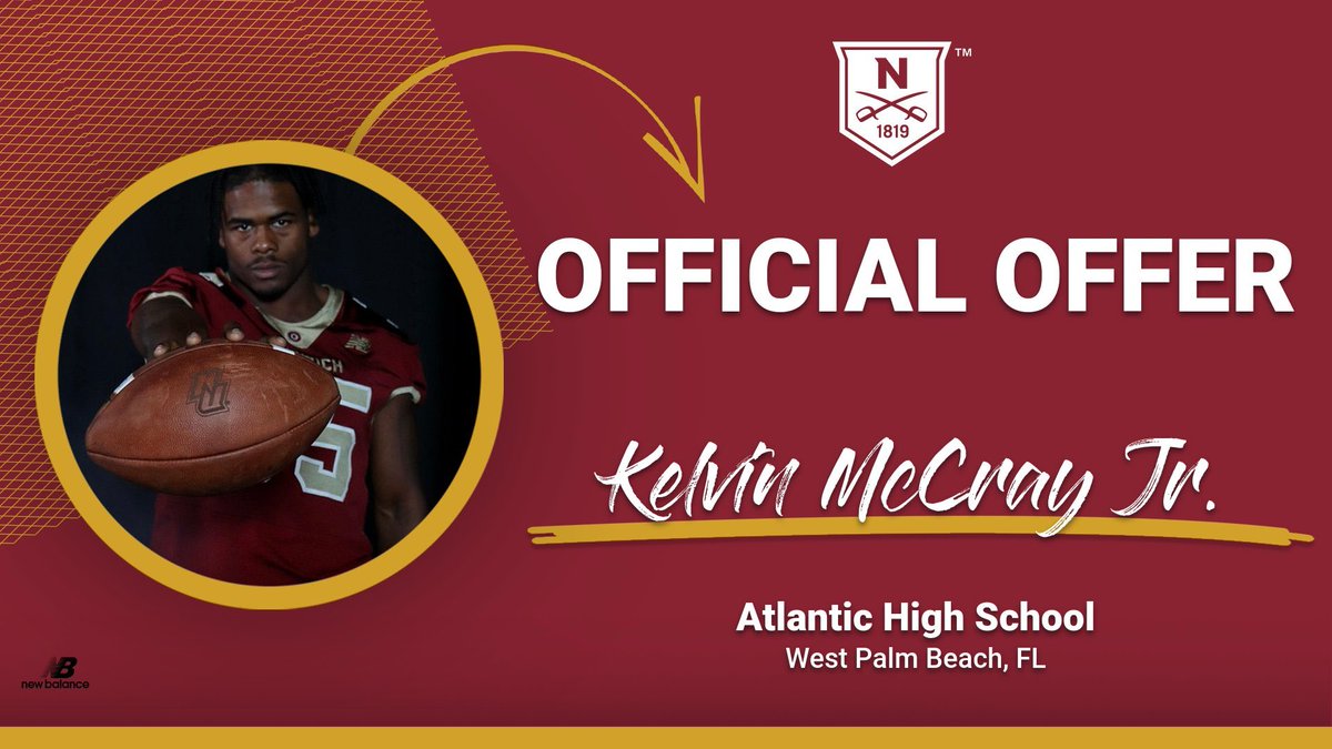 blessed to recieve a offer from norwich university 🔴🟡 <a href="/CoachWilly65/">Will Cunningham</a>