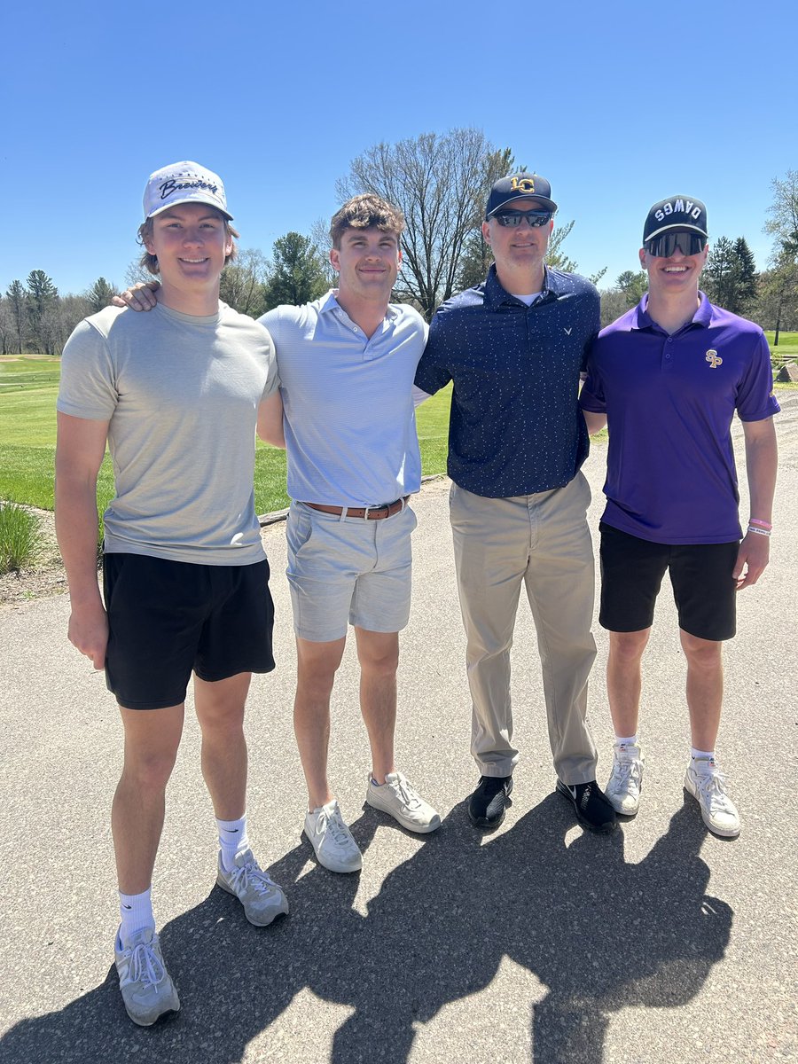 Shaun Behrend (@shaunb8) on Twitter photo New tradition started. 1st annual QB golf outing to put a cap on spring ball and the last week of school before finals! <a href="/UWSPFootball/">UWSP Football</a> #rolldawgs New tradition started. 1st annual QB golf outing to put a cap on spring ball and the last week of school before finals! <a href="/UWSPFootball/">UWSP Football</a> #rolldawgs