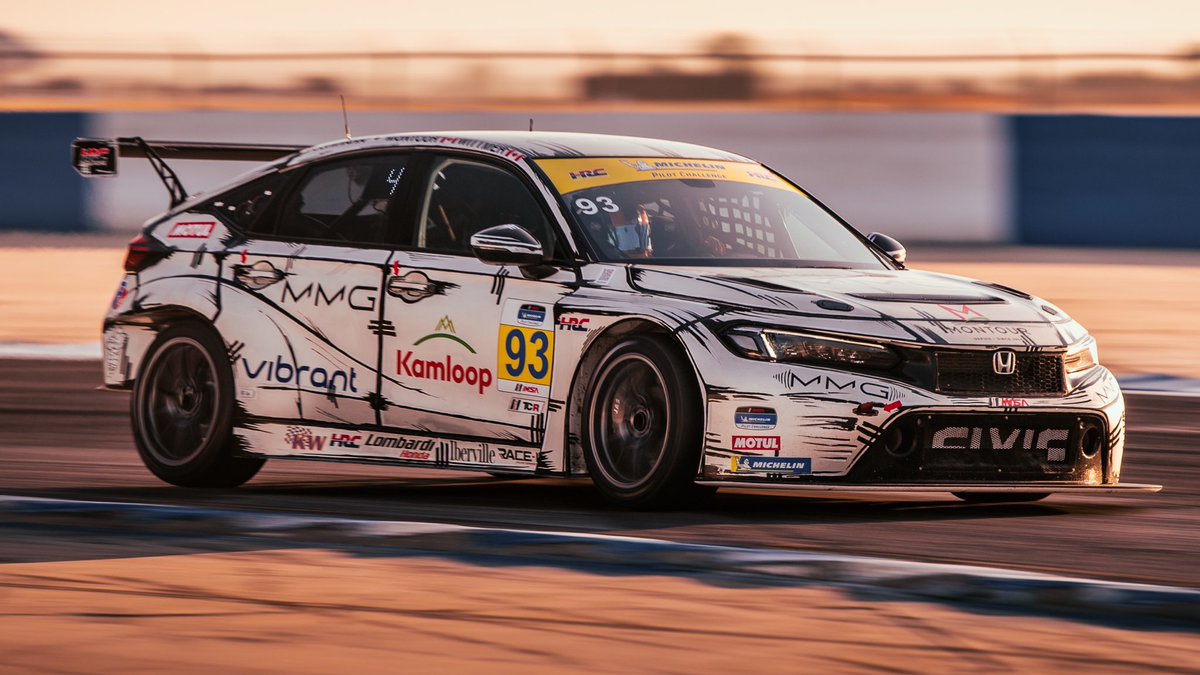 🇺🇸 <a href="/MTLMtrsprtGrp/">Montreal Motorsport Group</a>’s LP Montour qualifies P4 in TCR for Laguna Seca’s IMPC race. William Tally starts in P9 for KMW/TMR.