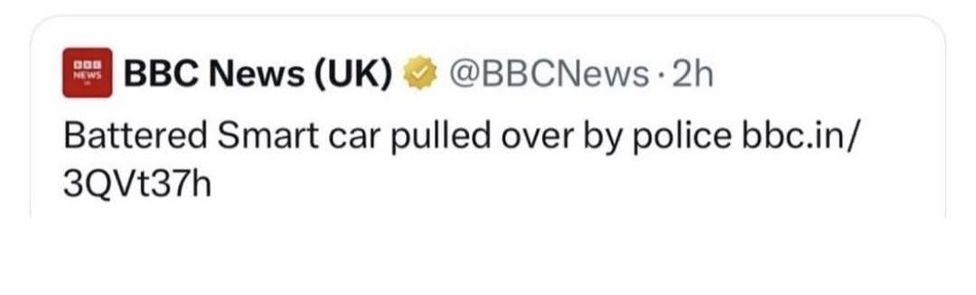 Ok... the Scottish have gone too far this time...