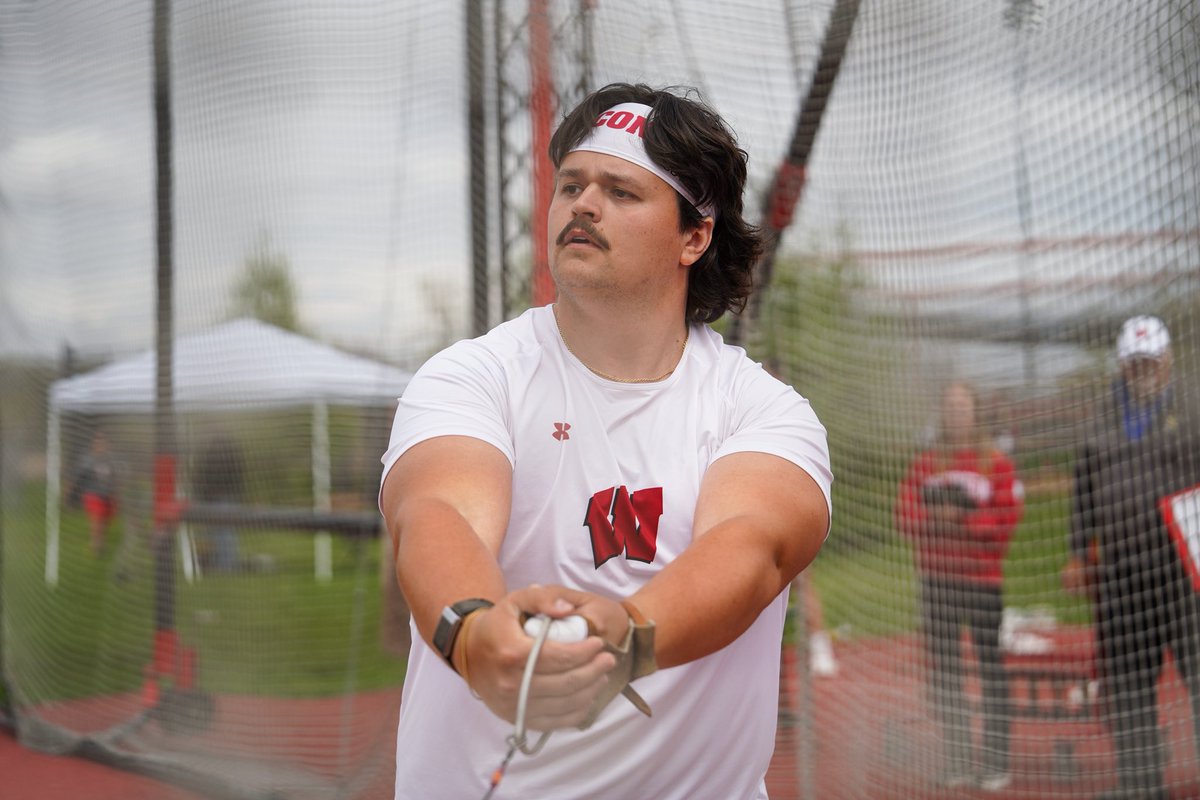 Wisconsin Track & Field and Cross Country (@badgertrackxc) on Twitter photo Gold for <a href="/ColeHoop34/">Cole Hooper</a>! ๐ฅ
Cole Hooper takes first overall in the hammer throw!
1. Cole Hooper - 207-7 (63.28m)
#Badgers || #OnWisconsin Gold for <a href="/ColeHoop34/">Cole Hooper</a>! ๐ฅ
Cole Hooper takes first overall in the hammer throw!
1. Cole Hooper - 207-7 (63.28m)
#Badgers || #OnWisconsin