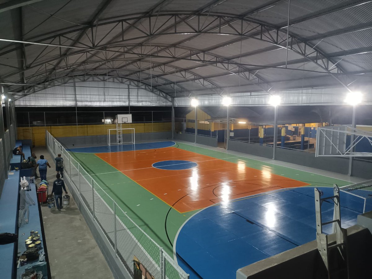 Acabamento epóxi... cliente satisfeito