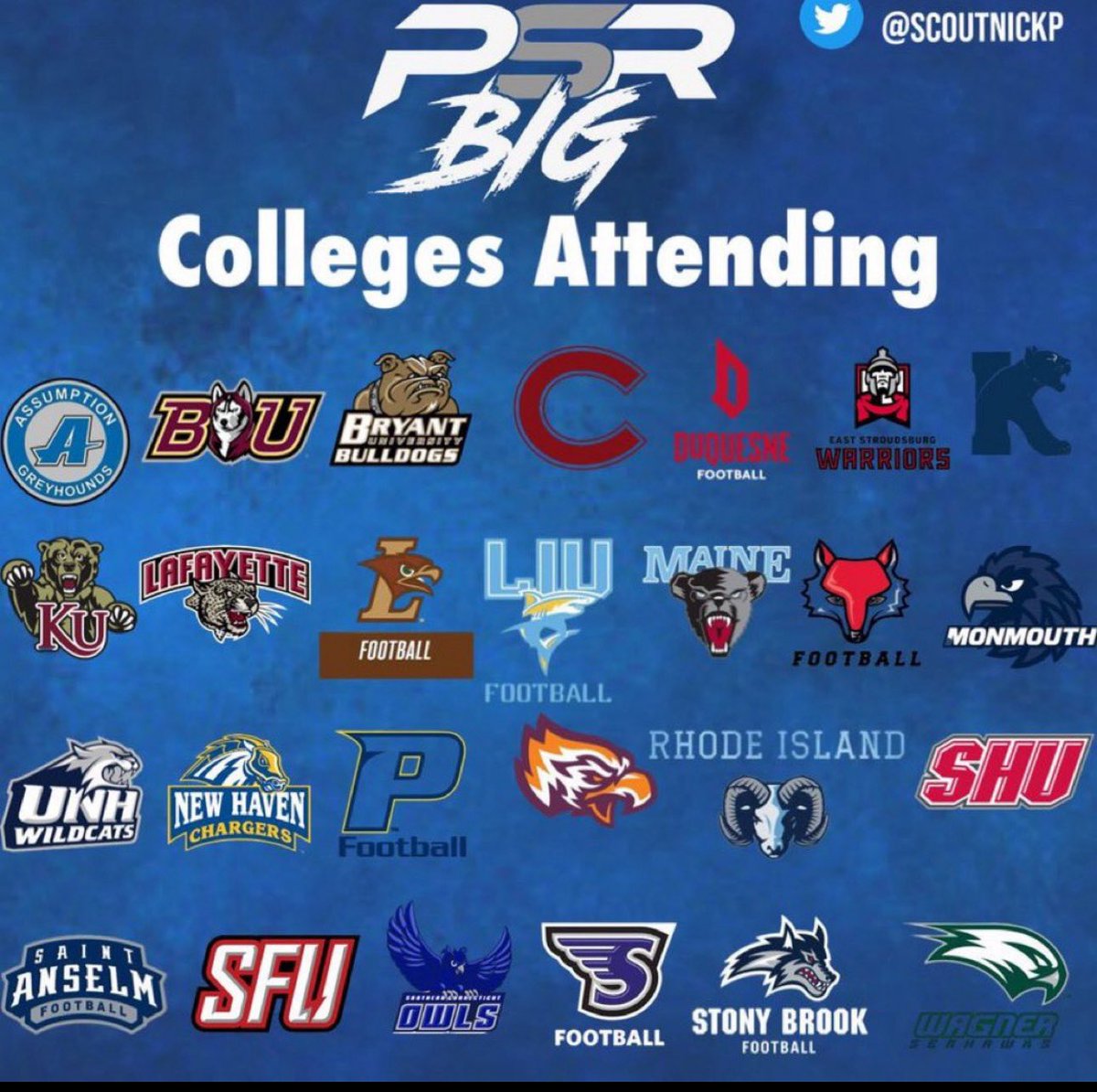 Justin Mary Jr (@justin_mary_jr) on Twitter photo Looking forward to getting out on the field and competing tomorrow at the PSR camp💪🏽 <a href="/ScoutNickP/">Coach Nick Pennisi</a> <a href="/Coach_TMcJunkin/">Coach Trey McJunkin</a> <a href="/Coach_KCal/">Kevin Callahan Jr.</a> <a href="/MUHawksFB/">Monmouth Football</a> <a href="/RhodyFootball/">Rhody Football</a> <a href="/BryantUFBRec/">BryantUFBRecruiting</a> <a href="/PrepRedzoneNJ/">Prep Redzone New Jersey</a> <a href="/CoachHewko/">Coach Colin Hewko</a> <a href="/newjerseyrated/">New Jersey Rated 7v7</a> <a href="/StonyBrookFB/">Stony Brook Football</a> <a href="/LafColFootball/">Lafayette Football</a> <a href="/UNH_Football/">New Hampshire Football</a> Looking forward to getting out on the field and competing tomorrow at the PSR camp💪🏽 <a href="/ScoutNickP/">Coach Nick Pennisi</a> <a href="/Coach_TMcJunkin/">Coach Trey McJunkin</a> <a href="/Coach_KCal/">Kevin Callahan Jr.</a> <a href="/MUHawksFB/">Monmouth Football</a> <a href="/RhodyFootball/">Rhody Football</a> <a href="/BryantUFBRec/">BryantUFBRecruiting</a> <a href="/PrepRedzoneNJ/">Prep Redzone New Jersey</a> <a href="/CoachHewko/">Coach Colin Hewko</a> <a href="/newjerseyrated/">New Jersey Rated 7v7</a> <a href="/StonyBrookFB/">Stony Brook Football</a> <a href="/LafColFootball/">Lafayette Football</a> <a href="/UNH_Football/">New Hampshire Football</a>