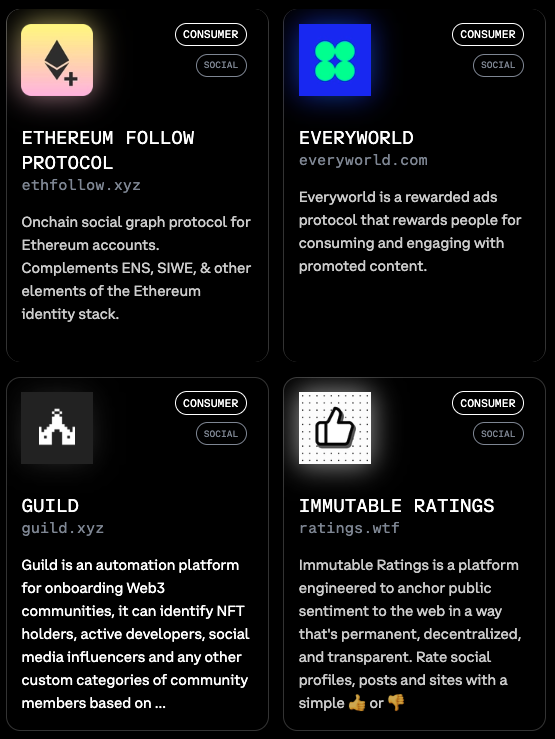 Immutable Ratings (@ratings_wtf) on Twitter photo IR Listed on the <a href="/base/">Base</a> ecosystem page ๐ So cool to be listed among lots of apps and teams we use and admire ๐
Check out base.org/ecosystem <a href="/buildonbase/">Build on Base</a> <a href="/BaseHubHB/">Base Hub ๐ก๏ธ</a> IR Listed on the <a href="/base/">Base</a> ecosystem page ๐ So cool to be listed among lots of apps and teams we use and admire ๐
Check out base.org/ecosystem <a href="/buildonbase/">Build on Base</a> <a href="/BaseHubHB/">Base Hub ๐ก๏ธ</a>