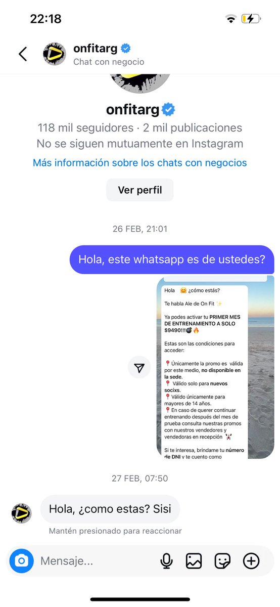 cuando pensé que me querían estafar y me terminé perdiendo una re oferta