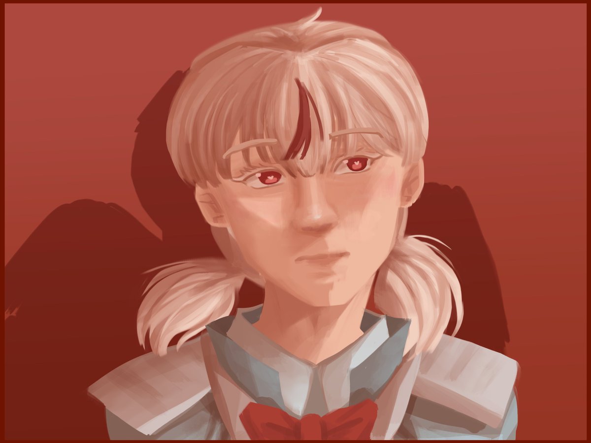 toadpellets's tweet image. trying a different style theres a lot of mistakes but its not that bad (i gave up on the clothes) #LOVEBULLET #ラブ・バレット