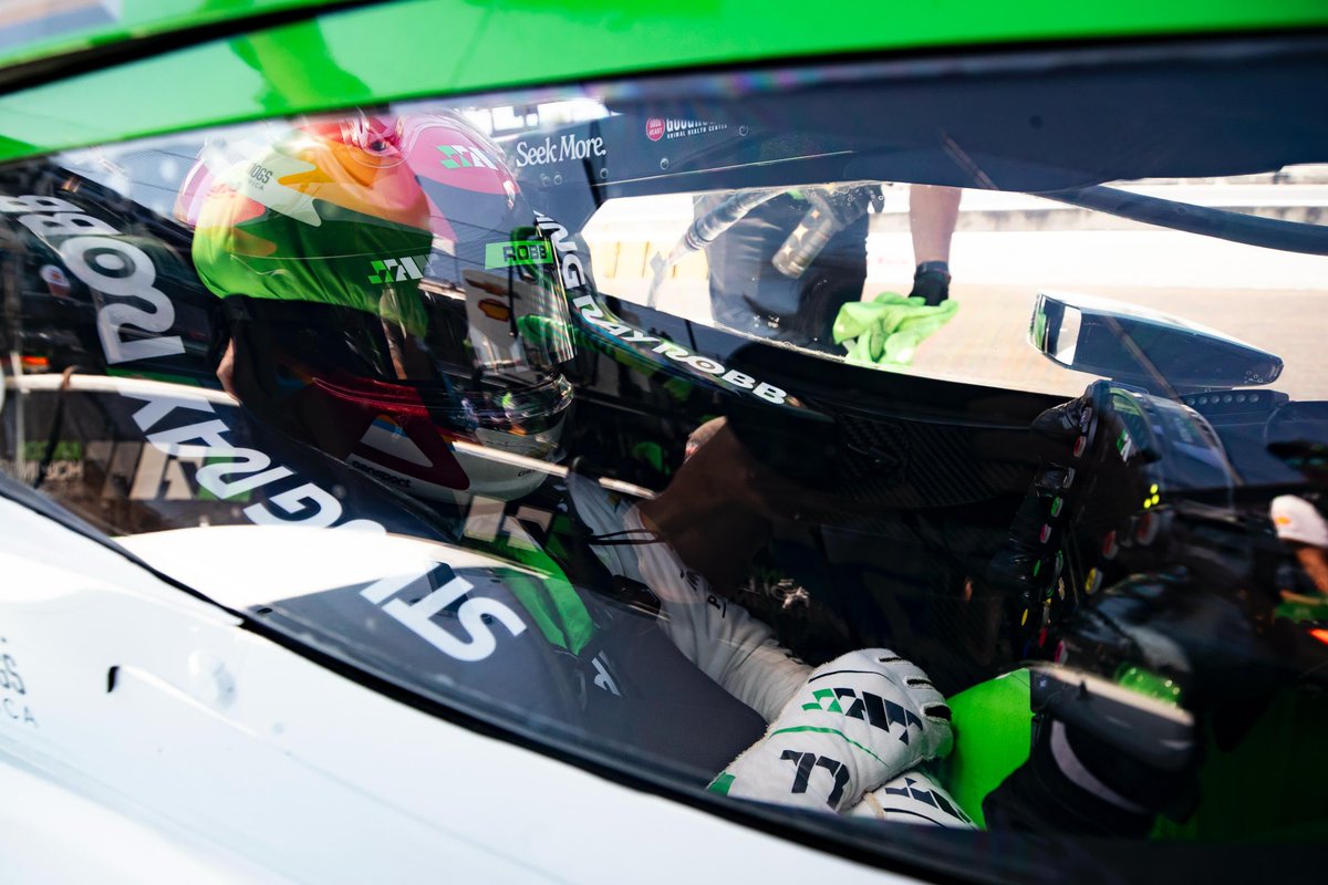 Sting Ray Robb (@sting_ray_robb) on Twitter photo Best quali to date. 0.01 moves us up 4 positions on the grid. Let’s go racing.
<a href="/juncoshollinger/">Juncos Hollinger Racing</a> // <a href="/IndyCar/">NTT INDYCAR SERIES</a> // <a href="/IndyCarOnFOX/">INDYCAR on FOX</a> // <a href="/TeamChevy/">Chevrolet Motorsports</a> // <a href="/GoodheartVet/">GoodheartVet</a> // <a href="/FreedomSvcDogs/">Freedom Service Dogs</a> // <a href="/IMS/">Indianapolis Motor Speedway</a> // #JHR // #IndyGP // #SRR77 // #SeekMore // #ForGodsGlory Best quali to date. 0.01 moves us up 4 positions on the grid. Let’s go racing.
<a href="/juncoshollinger/">Juncos Hollinger Racing</a> // <a href="/IndyCar/">NTT INDYCAR SERIES</a> // <a href="/IndyCarOnFOX/">INDYCAR on FOX</a> // <a href="/TeamChevy/">Chevrolet Motorsports</a> // <a href="/GoodheartVet/">GoodheartVet</a> // <a href="/FreedomSvcDogs/">Freedom Service Dogs</a> // <a href="/IMS/">Indianapolis Motor Speedway</a> // #JHR // #IndyGP // #SRR77 // #SeekMore // #ForGodsGlory