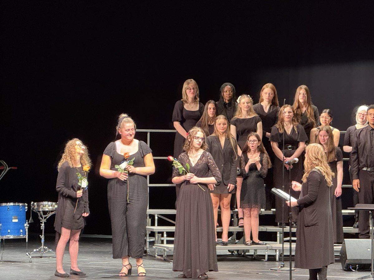 Spring concert presents our amazing choir.  Honoring the seniors!  <a href="/LakesEagles/">LakesEagles</a>