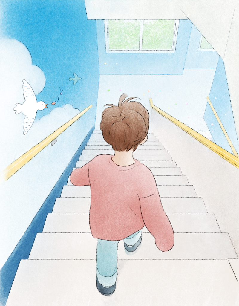 ☘️난별 작가님의 &lt;뒤뜨락 교실에서 만나&gt;에 그림을 그렸습니다.
aladin.co.kr/shop/wproduct.…

"교실에서 느끼는 답답함을 자기의 속도로 극복할 수 있도록, 그리하여 학교라는 공간을 긍정할 수 있도록 아이들을 섬세하게 격려하는 이야기입니다."