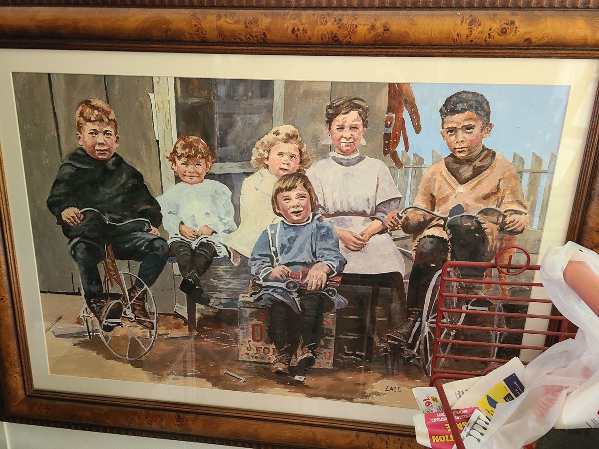 Original painting by Lael Nelson 
The orphanage 
Likes. Comments. Reposts