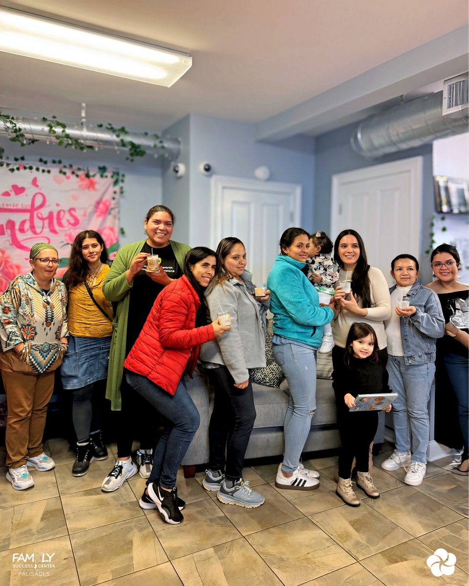 At Palisades Family Success Center, we celebrated Mother’s Day with love, laughter, and a little DIY magic! Moms joined us for a heartfelt morning of food, surprises, and hand-poured creativity as they crafted their own aromatic candles to take home.