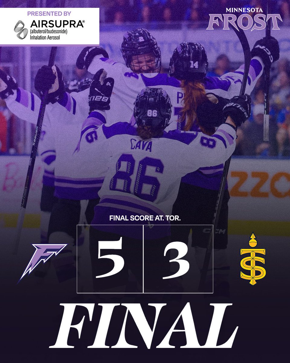 PWHL_Minnesota's tweet photo. TAKING THE W BACK TO MINNESOTA! 🗣️ https://t.co/YOCl63888L