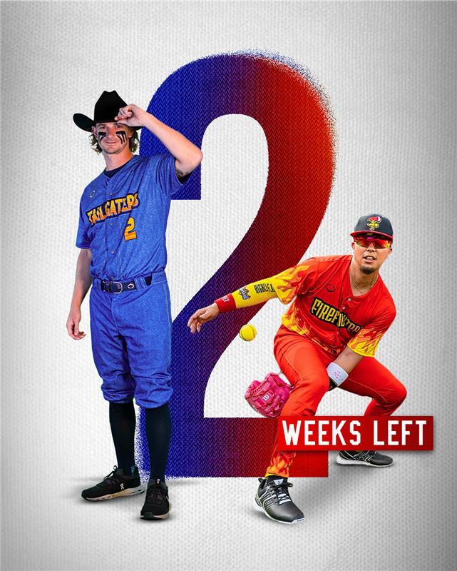 IT'S ALMOST THAT TIME ⏳

The Texas Tailgaters and the Firefighters are just TWO weeks away from their season openers 👀