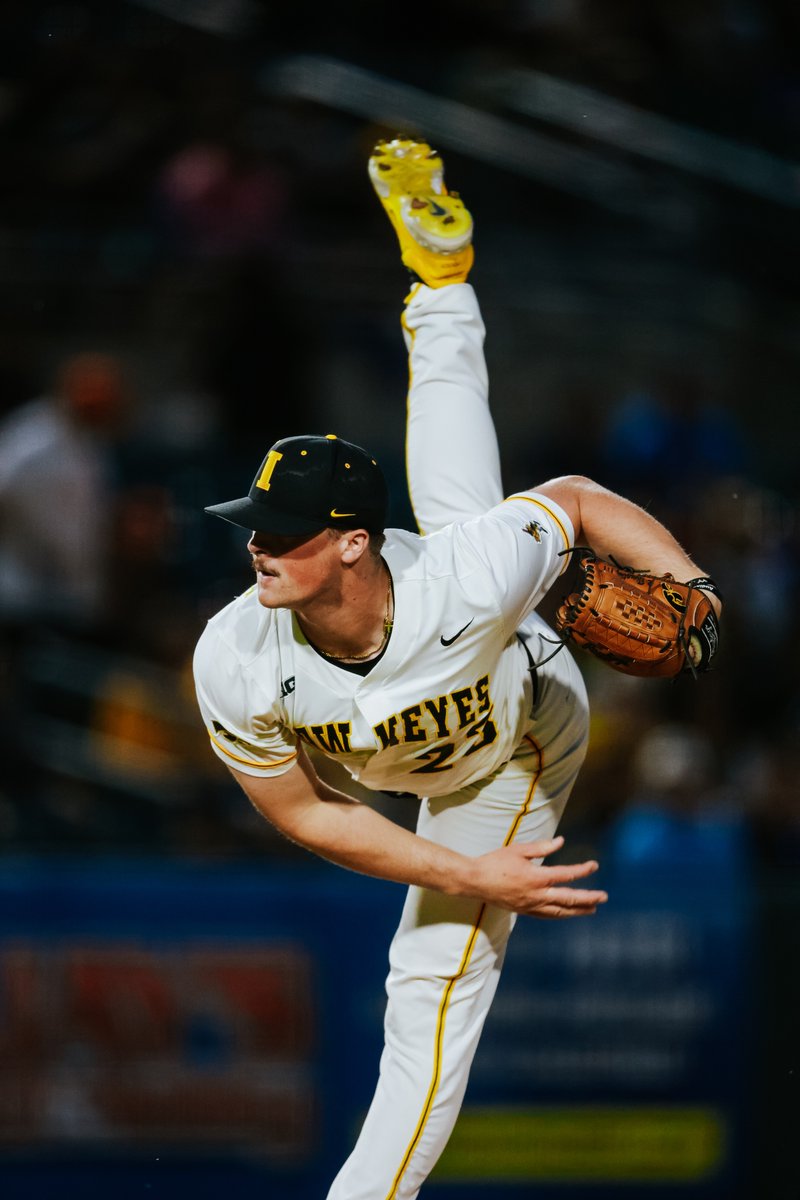 Iowa Baseball (@uibaseball) on Twitter photo .<a href="/JustinHackett18/">Justin Hackett</a> is DEALING๐ค
He has 7 Ks through three innings of work๐ฅ
M7 | #10 Oregon State 6, Iowa 4
#Hawkeyes .<a href="/JustinHackett18/">Justin Hackett</a> is DEALING๐ค
He has 7 Ks through three innings of work๐ฅ
M7 | #10 Oregon State 6, Iowa 4
#Hawkeyes