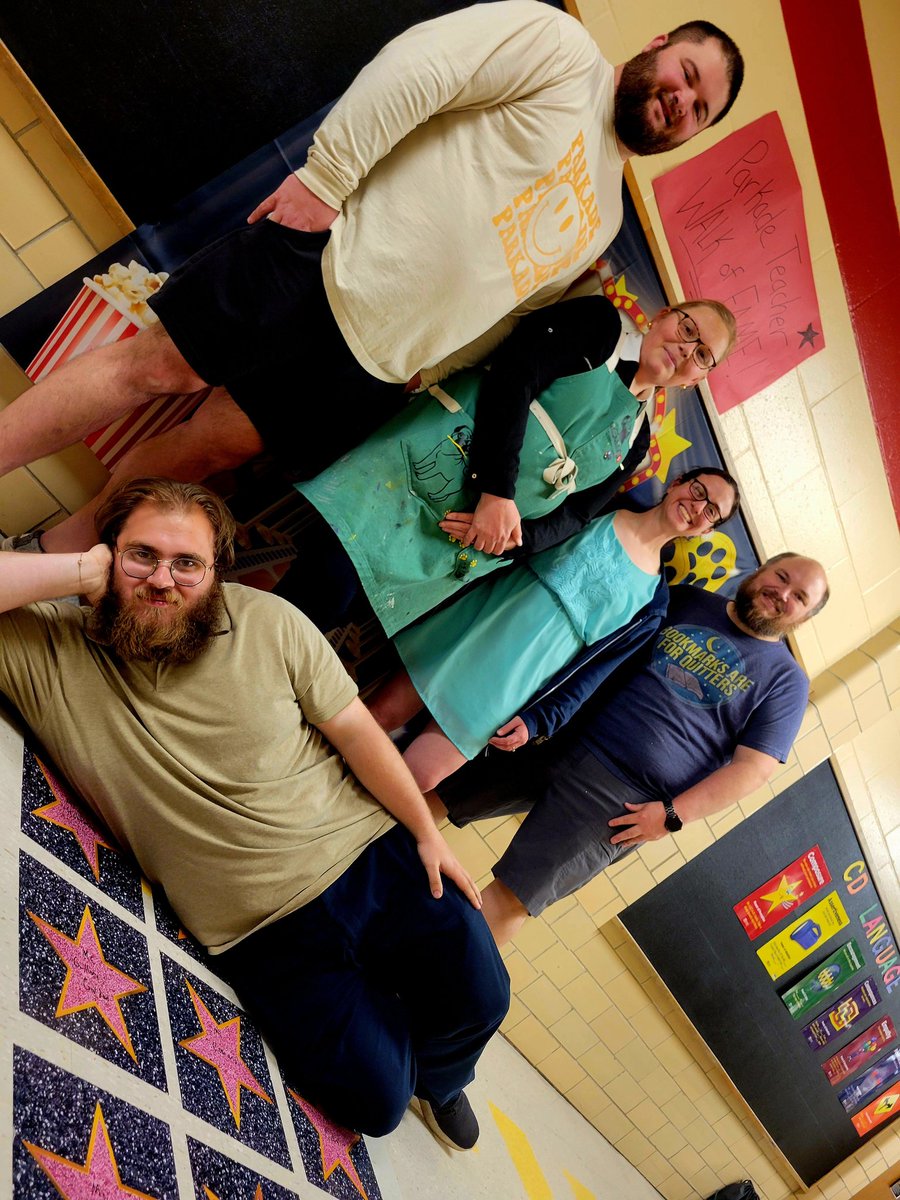 It’s Teacher Appreciation Week &amp; we’re shouting out our amazing PKE Specialist Team! 🏋️‍♂️👩‍🎨🎸📚💻 From inspiring every student to leading attendance &amp; behavior support—they do it all! 🥹 Our PTA did their big one. #Hollywood  #StrongerConnectionsGreaterAchievements 🗣#PKETURNITUP🎸