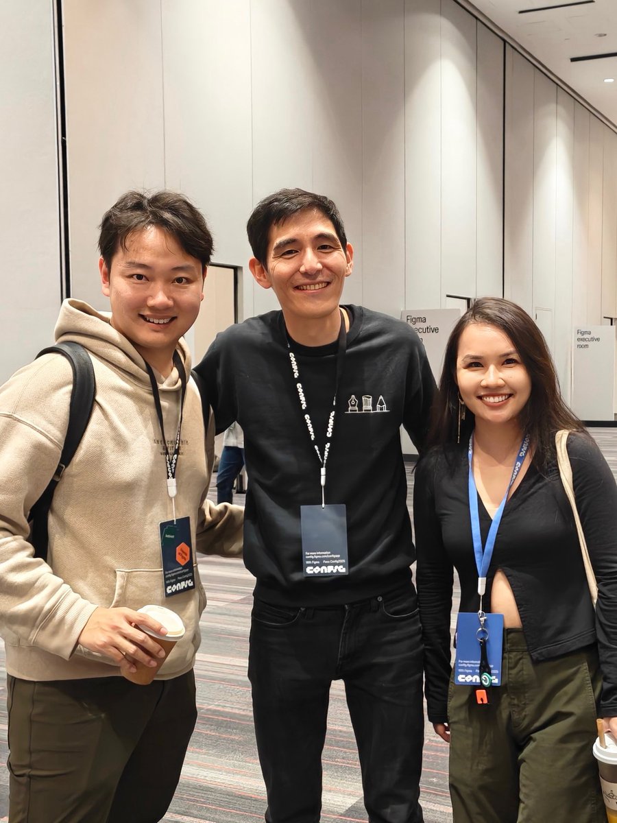maydzhou's tweet image. a few of my favorite legends i ran into at config 
#Config2025
