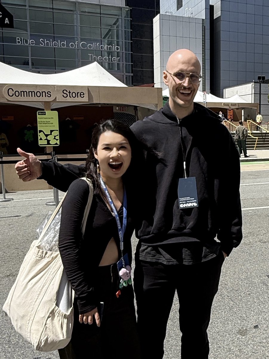 maydzhou's tweet image. a few of my favorite legends i ran into at config 
#Config2025