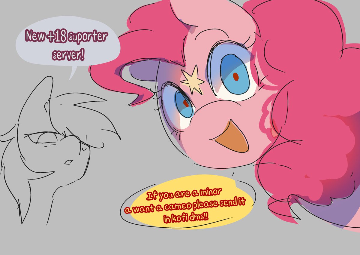 leemonPiiie's tweet image. Remember you can support the comic and get a cameo by donating in my K☕fi :&amp;gt;!  
Link ⬇️
#Cupcakesau #mylittlepony