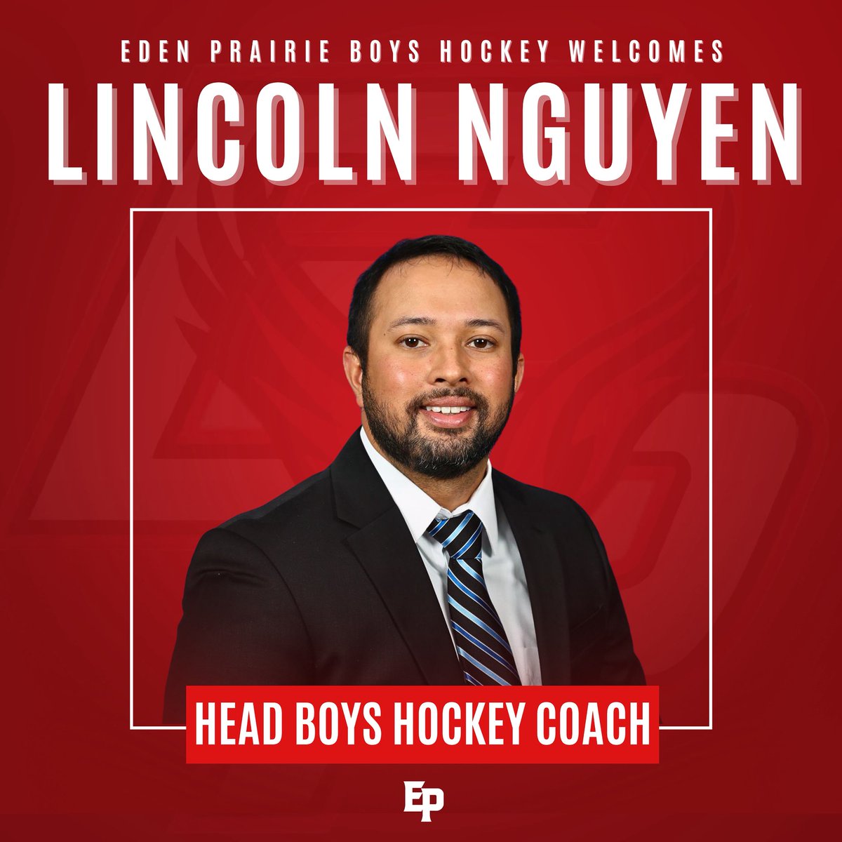 Welcome to our new EPHS Head Boys Hockey Coach, Lincoln Nguyen! Learn more about Coach Nguyen via the EPHS press release below. Go Eagles!🦅 

docs.google.com/document/d/1LY…