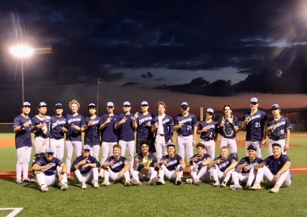China Spring High School Baseball (@cscougbaseball) on Twitter photo Your Area Champs!
#GoCougs
<a href="/CoryBeckham5/">Cory Beckham</a> @mikeyv323 <a href="/cscougarsports/">China Spring Athletic Booster Club</a> <a href="/4ATxHsBaseball/">4ATxHsBaseball</a> <a href="/KWKTFOX44/">KWKT FOX 44</a> <a href="/kwtxsports/">KWTX Sports</a> <a href="/25SportsKXXV/">25 Sports</a> <a href="/WacoTribSports/">WacoTrib Sports Dept</a> <a href="/6NewsCTX/">KCENNews</a> <a href="/CoachLessman44/">Josh Lessman</a> <a href="/parker_rehm/">Parker Rehm</a> @sidney_wicker @chadvautherune @shahjiadam Your Area Champs!
#GoCougs
<a href="/CoryBeckham5/">Cory Beckham</a> @mikeyv323 <a href="/cscougarsports/">China Spring Athletic Booster Club</a> <a href="/4ATxHsBaseball/">4ATxHsBaseball</a> <a href="/KWKTFOX44/">KWKT FOX 44</a> <a href="/kwtxsports/">KWTX Sports</a> <a href="/25SportsKXXV/">25 Sports</a> <a href="/WacoTribSports/">WacoTrib Sports Dept</a> <a href="/6NewsCTX/">KCENNews</a> <a href="/CoachLessman44/">Josh Lessman</a> <a href="/parker_rehm/">Parker Rehm</a> @sidney_wicker @chadvautherune @shahjiadam