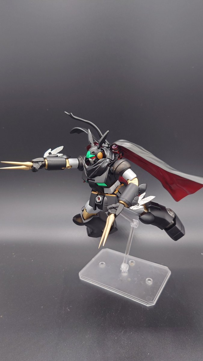 nosukecf345's tweet image. お待たせしました。
特製ガンキャノンになります。
薄っすらとブラックゲッター風味を乗せて石川賢テイストに仕上げてみました。
どうです?
スパイスが効いているでしょう。