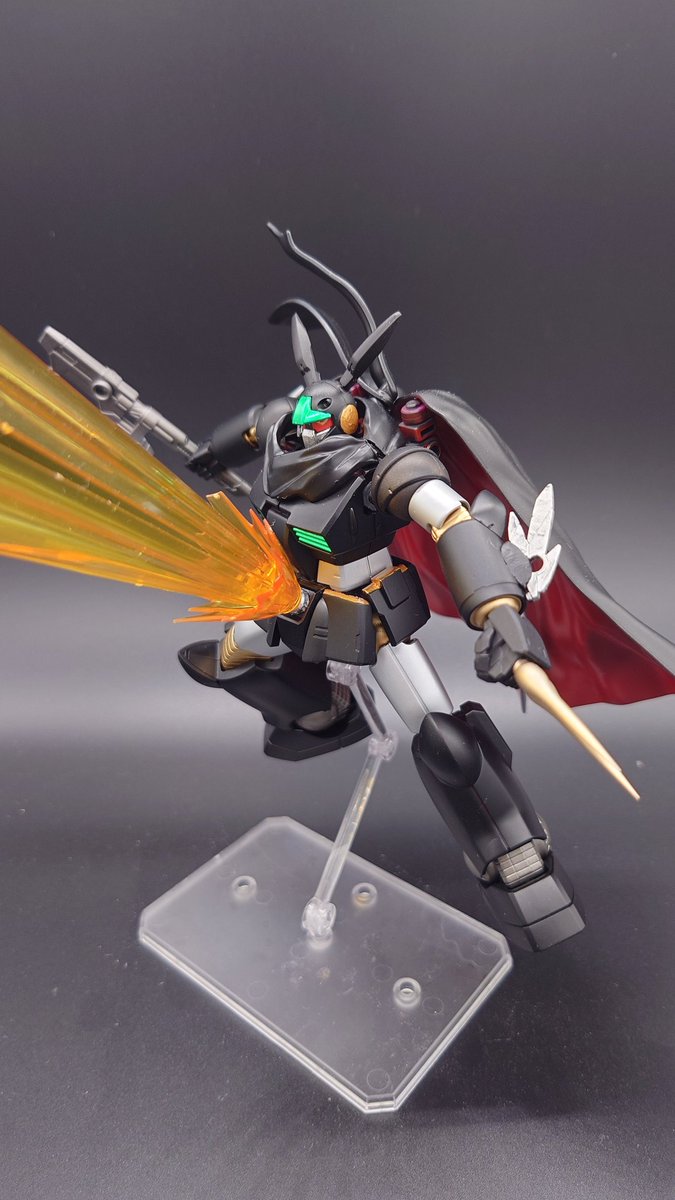 nosukecf345's tweet image. お待たせしました。
特製ガンキャノンになります。
薄っすらとブラックゲッター風味を乗せて石川賢テイストに仕上げてみました。
どうです?
スパイスが効いているでしょう。
