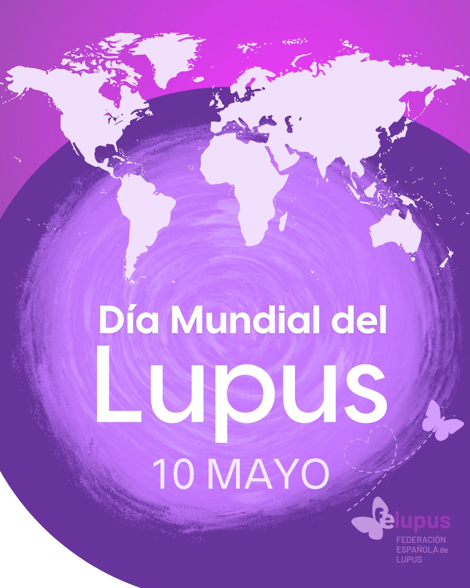 Día Mundial del Lupus.
<a href="/Felupus/">Federación Española Lupus | #CONGRESOLUPUS25</a> somos todos.