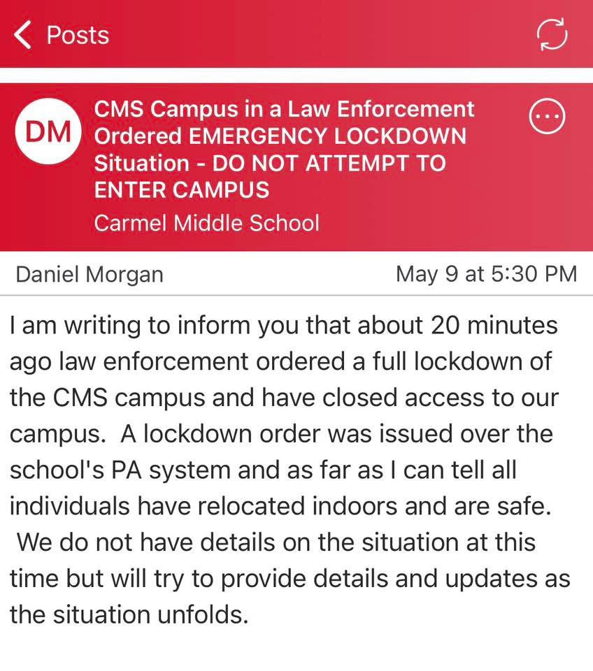 Carmel middle school in lockdown after robbery at Wells Fargo Carmel Ca