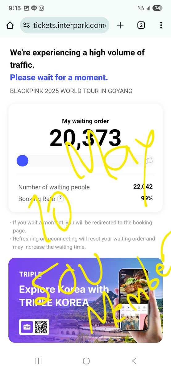 รอบเมมเบอ ยัง 2หมื่นคิว
#BLACKPINK2025WORLDTOUR