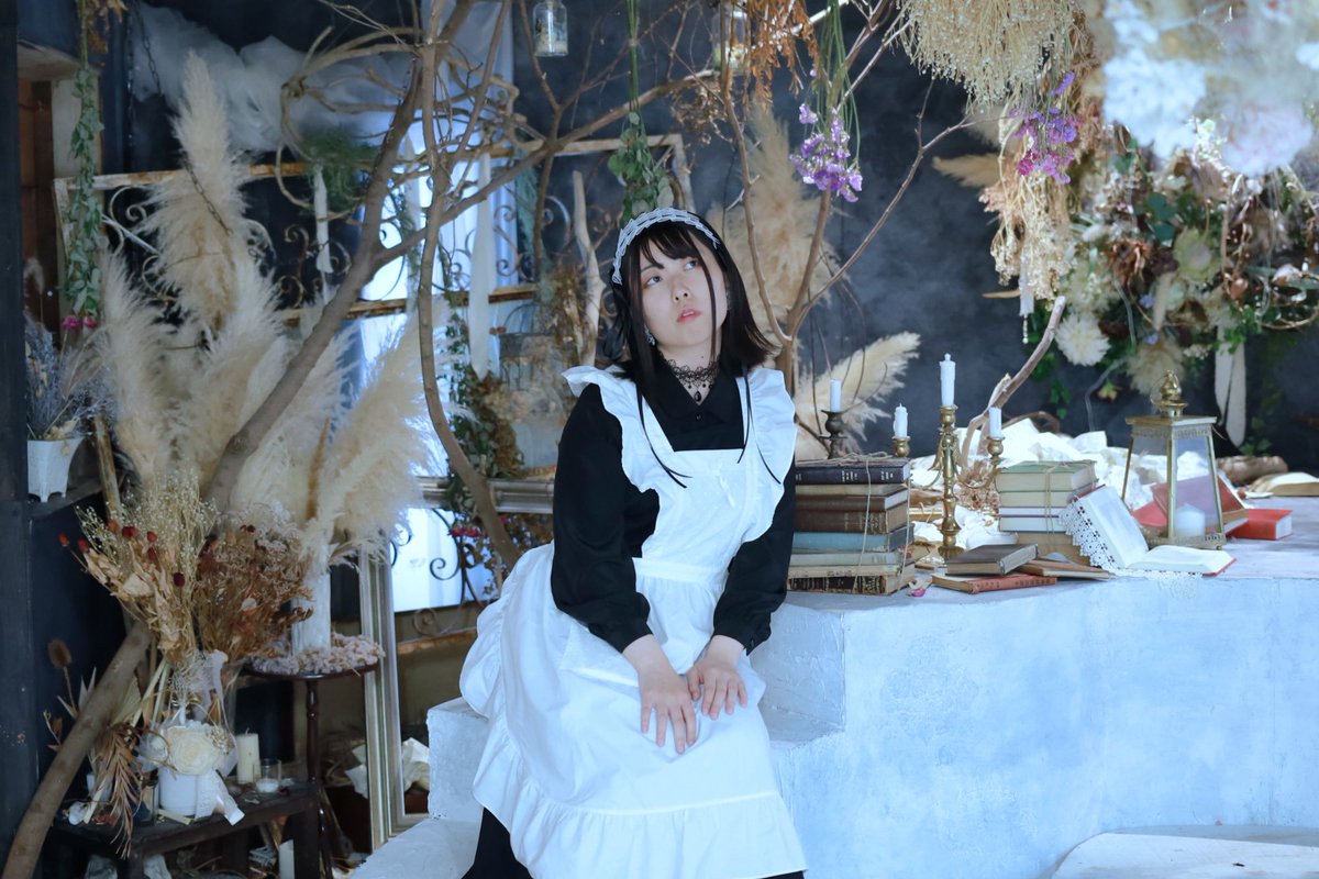 mo9las's tweet photo. メイドの日 https://t.co/7ppt9Rbu1h