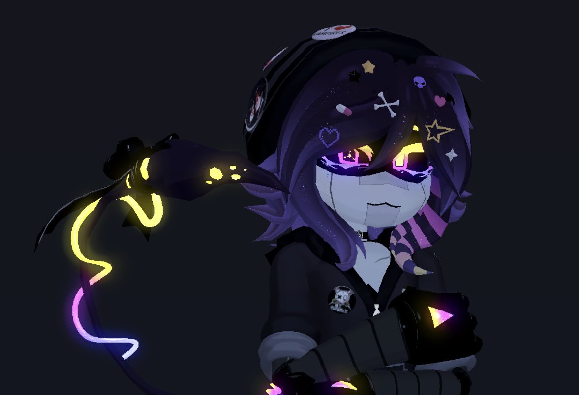 Lil render of my Uzi :3

#GLITCHproductions #MD #MDUzi #MurderDronesUzi #WorkerDrone #VRChat #VRC #VRChatAvatar