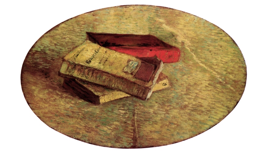 Still Life with Three Books - 1887 #artbots #vangogh