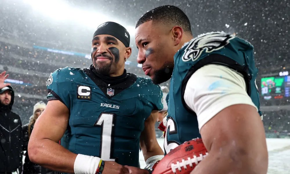 FanDuel Sportsbook is offering a Special on the #Eagles to score at least 1+ Rushing Touchdown in every Regular Season game next season, at +1200.

(If won, a $100 bet would profit you $1,200)