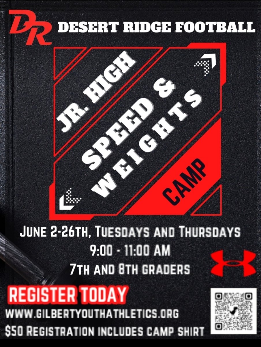 Time to get registered! <a href="/DRJaguarsFB/">Desert Ridge Jaguars Football</a>