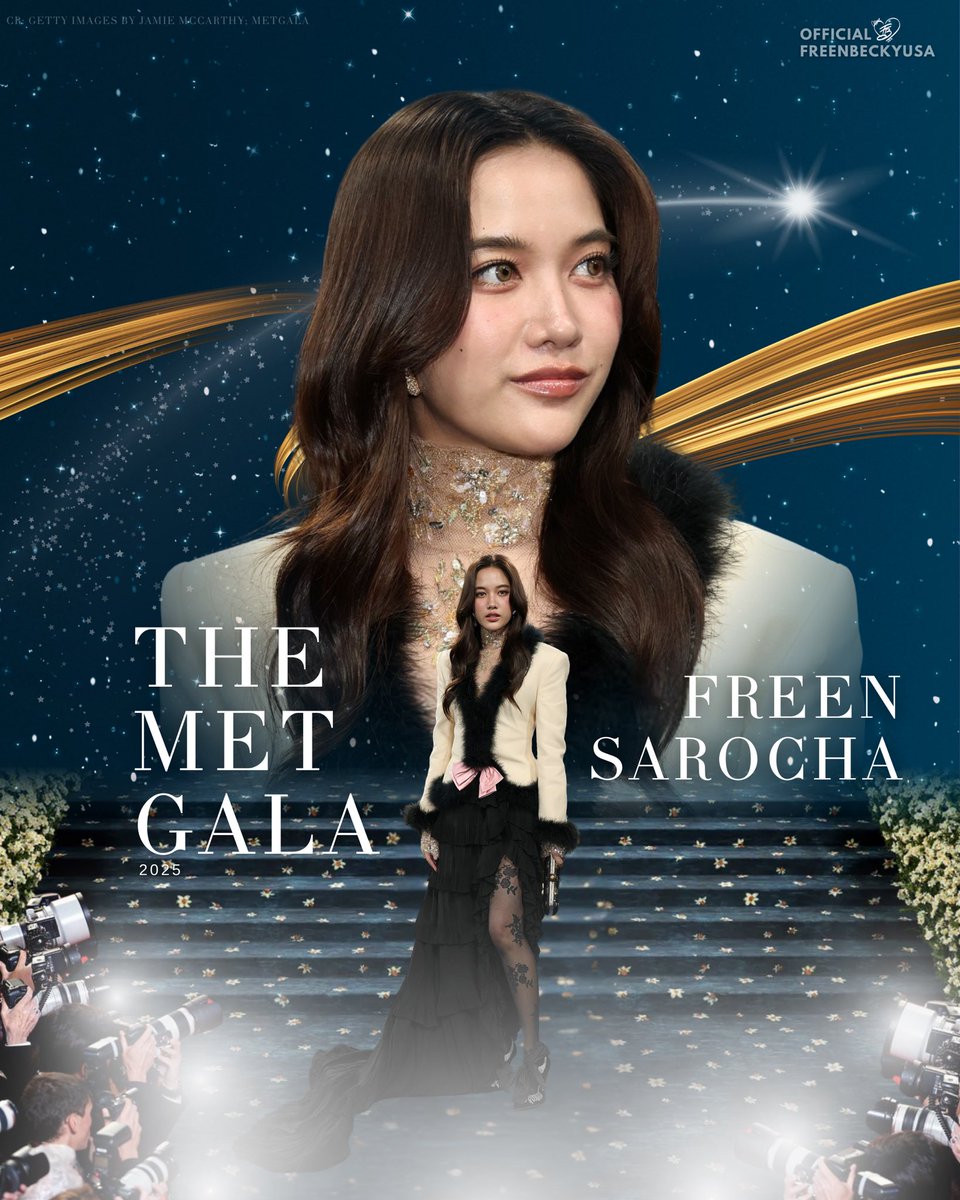 Top 15 Celebrities at the 2025 Met Gala-

💫 Number 7- FREEN SAROCHA
💫 EMV- $7.13M
💫 ER- 33.9%
Top Influencer for <a href="/MaisonValentino/">Valentino</a> 

Congratulations to Freen!! 👏🏼👏🏼👏🏼

#MetGala2025xFREEN 
#MetGala #srchafreen