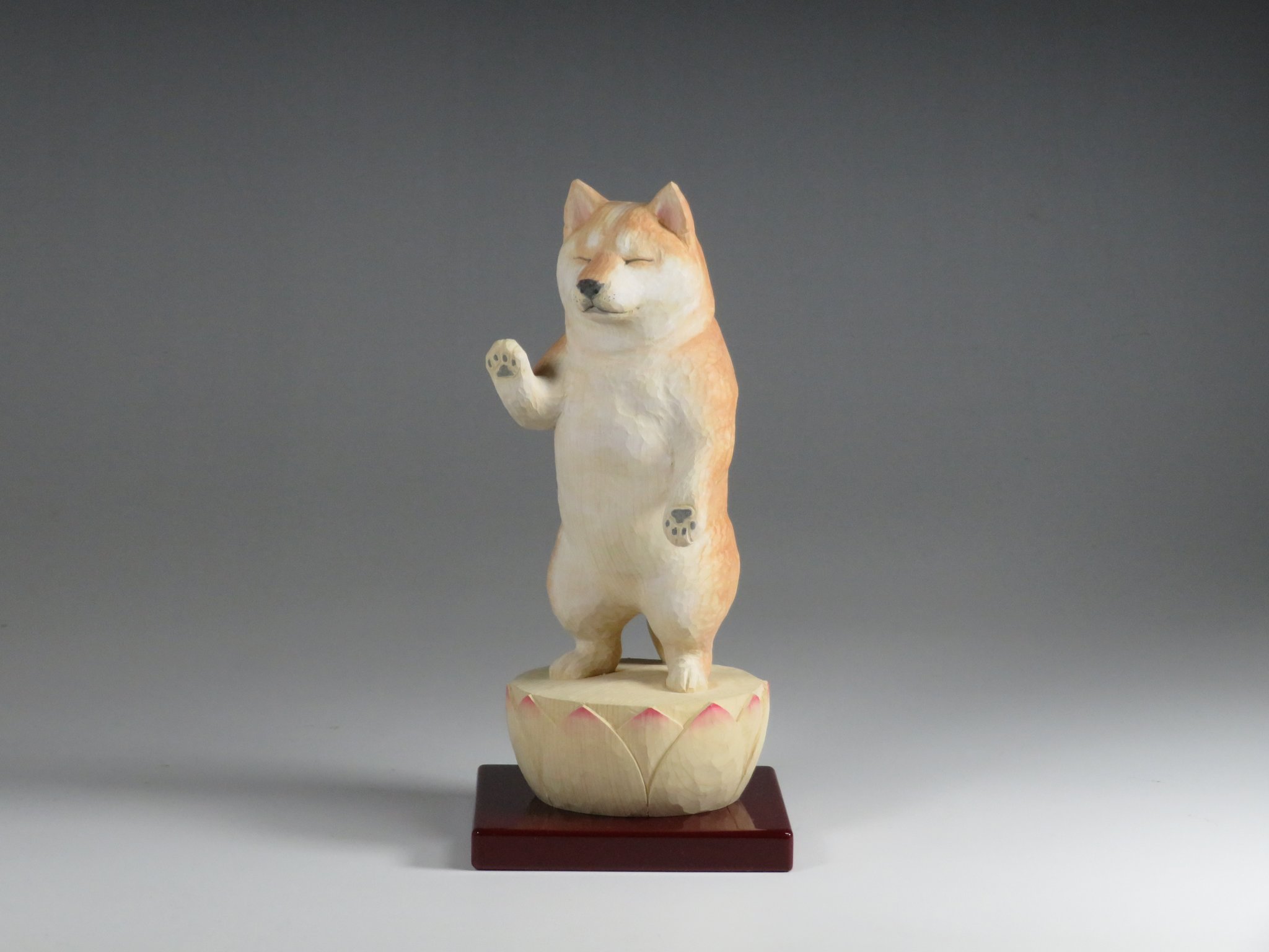 美しい古美術◼️蔵から可愛い犬のかなり雰囲気のある水差しが出て来ました、茶道具 作者不明だけどわんこ愛がすごいぞ！犬がモチーフのアート作品