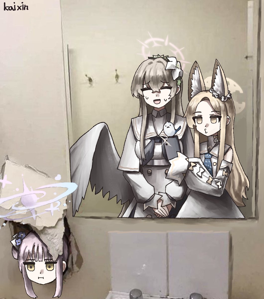 Mika : 😑
#ブルアカ #bluearchive